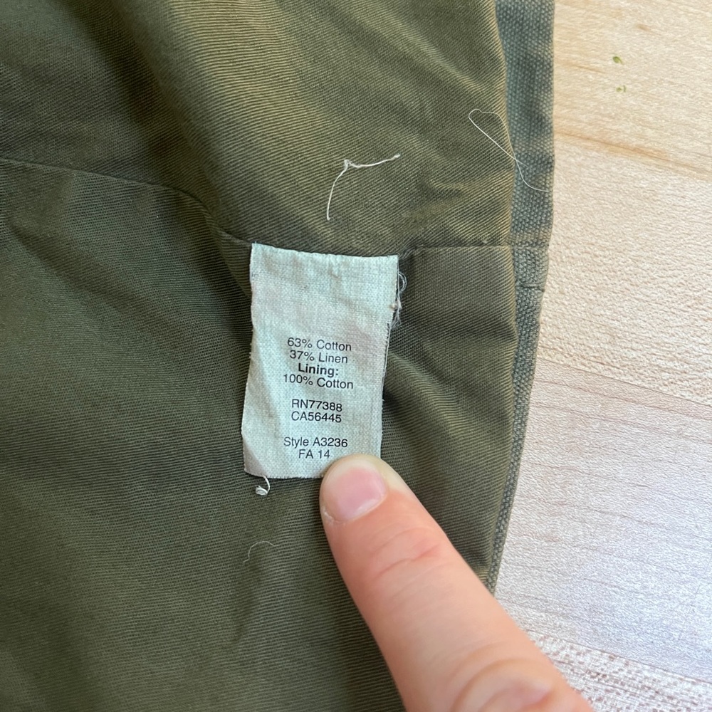 Madewell Jacket Green - Picture 6 of 10